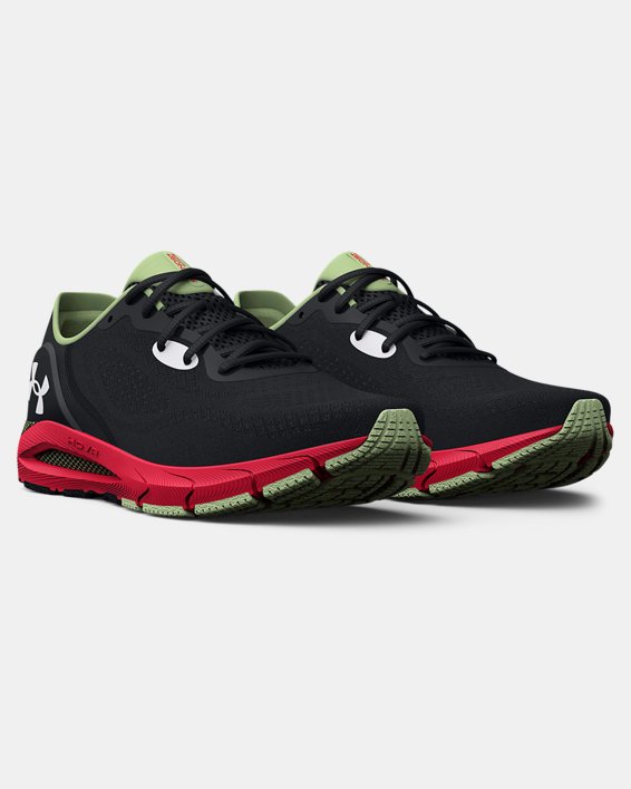 Men's UA HOVR™ Sonic 5 Running Shoes in Black image number 3